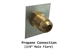 Propane Connection Fitting
